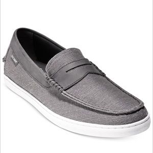 Cole Haan canvas weekender loafer